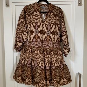 Anthropologie/Conditions Apply tiered dress